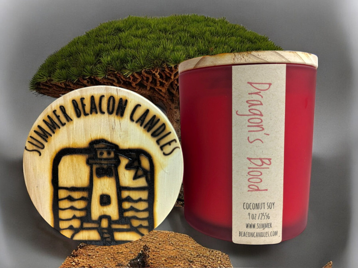 Dragon's Blood 9 oz.-red vessel-Coconut Soy